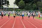 Boys Under-15s 100 metres, 2023 Northern Under-13s, Under-15s and Under-17s, Middlesbrough.  Photo: David T. Hewitson/Sports for All Pics